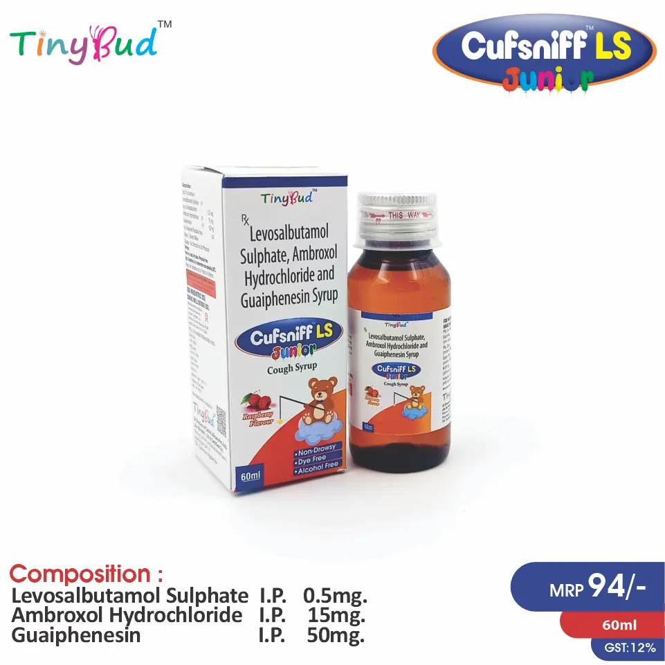 Levosalbutamol + Ambroxol Syrup at the best price in PCD Pharma Franchise for Bronchodilator and Respiratory Support.